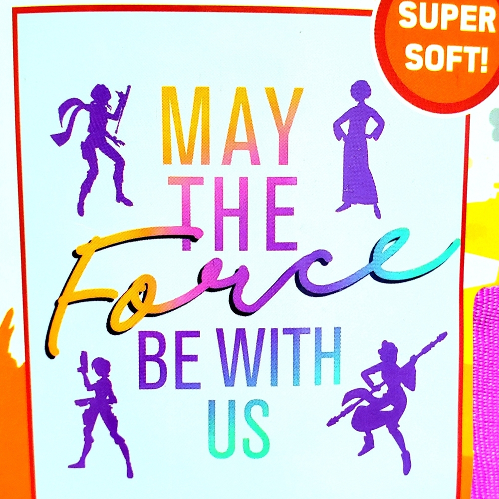 Plush Throw Forces of Destiny Star Wars 46"×60"